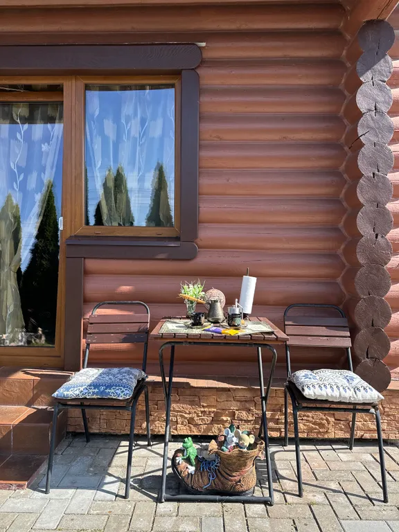 Деревянный дом изба