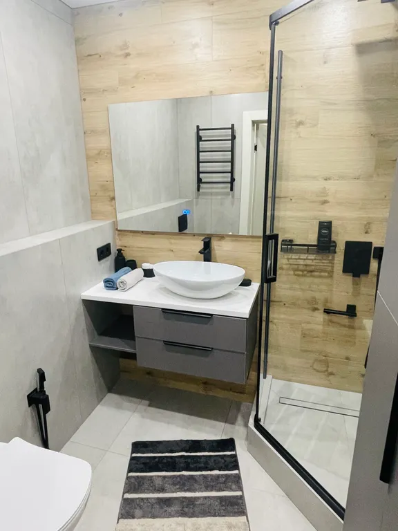 Уютная 1-комнатная квартира с новым современным ремонтом