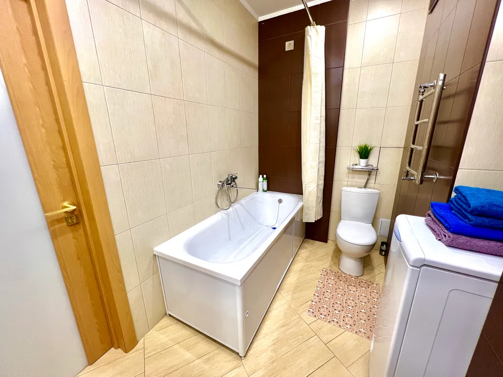 Уютная просторная двушка с видом на реку Волгу