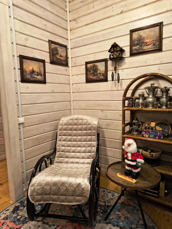 Русская усадьба с баней со швейцарским флёром