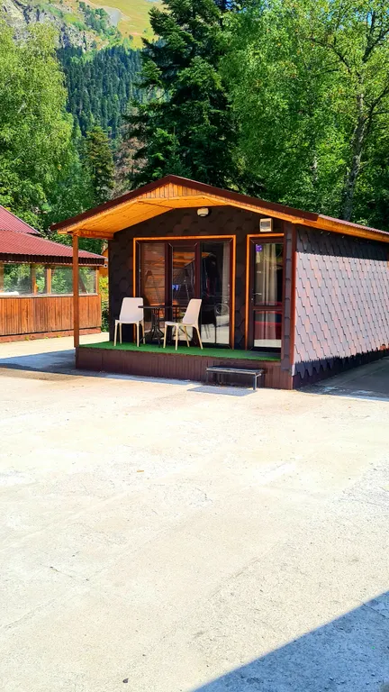 Коттедж Эко домик рядом с подъемником — аренда посуточно в Домбай