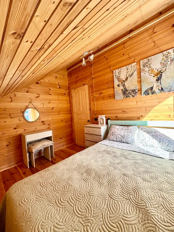 Дом и баня у озера Баглачевские дачи