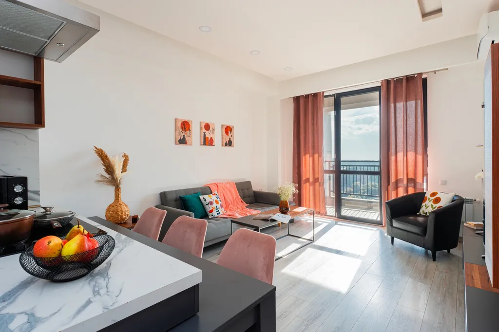 Стильная квартира с прекрасным видом в центре города / Стей Инн