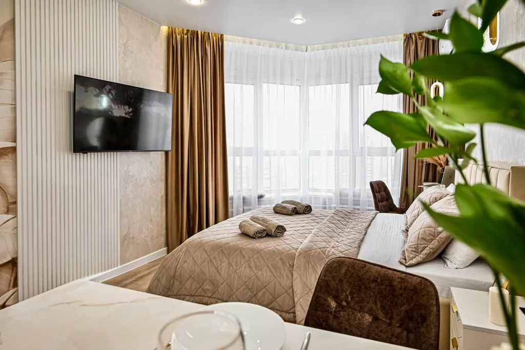 Квартира Апартаменты Нежность рядом с Кристалл арена в центре Взлетки — Красноярск