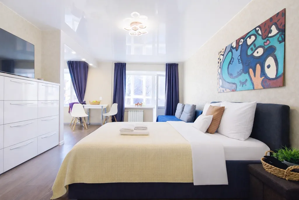 Квартира Квартира City Premium Studio с балконом — центр города | GoldenRing-Apartments — Ярославль