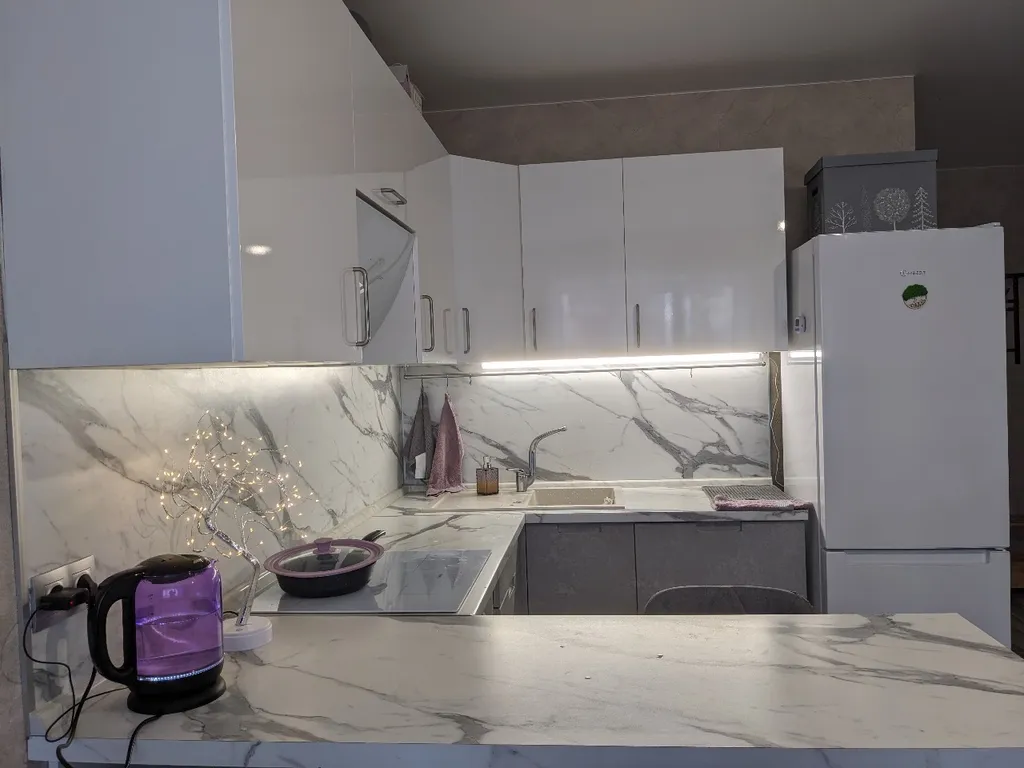 Уютная просторная квартира с большой кухней-гостиной