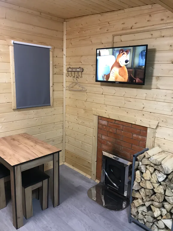 Уютный домик с террасой и сауной