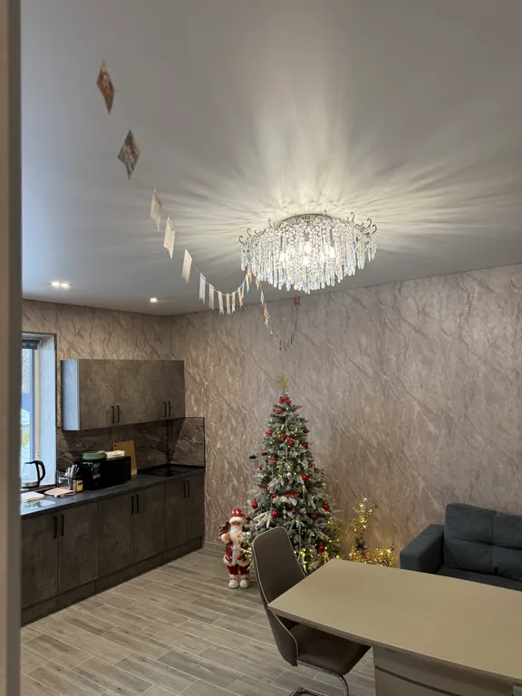 Современный коттедж в пригороде с баней и горячим чаном