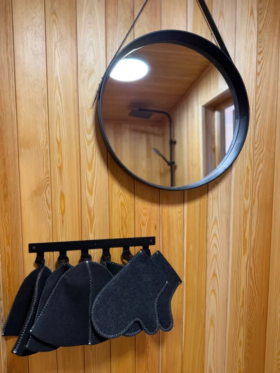 Уютный домик за городом с баней и горячим чаном