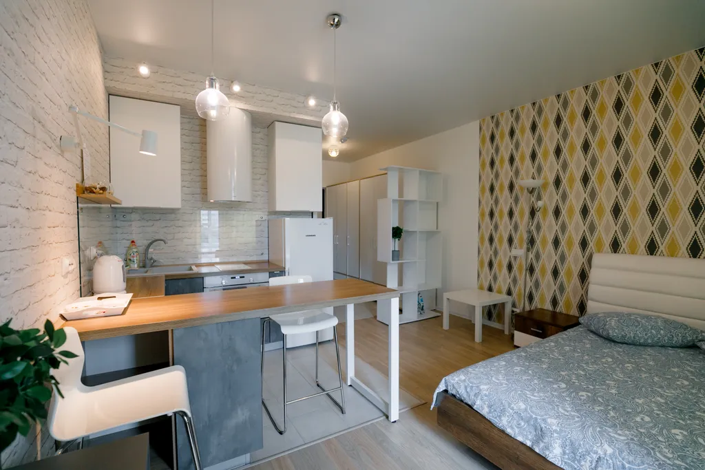 Студия в новостройке в центре