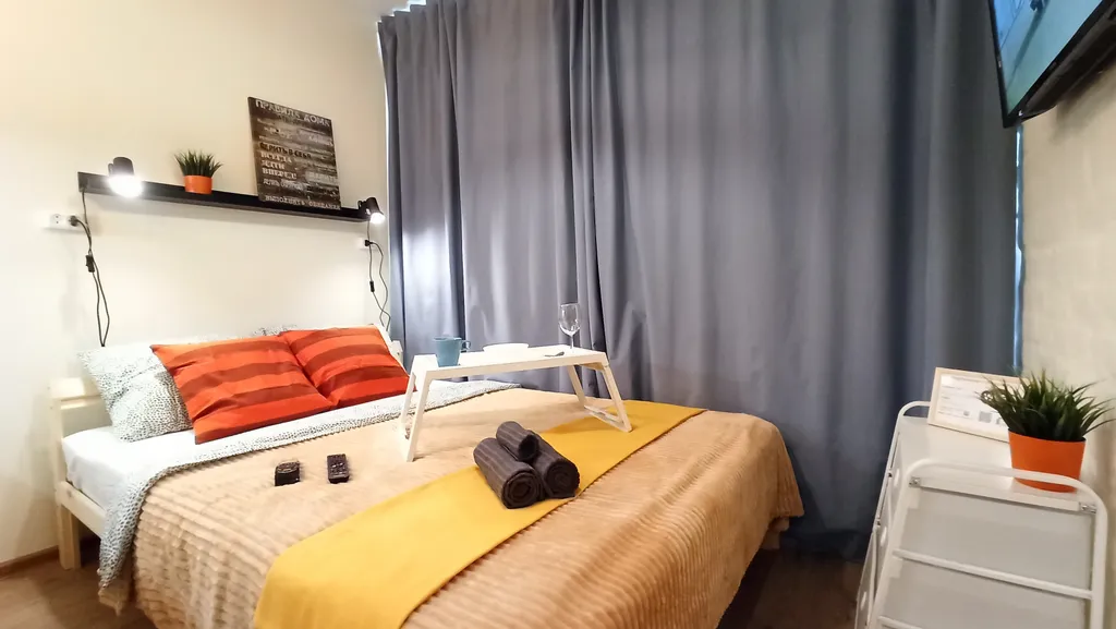 Квартира-студия возле ЖД Вокзала для проживания двоих гостей — аренда посуточно в Новосибирск