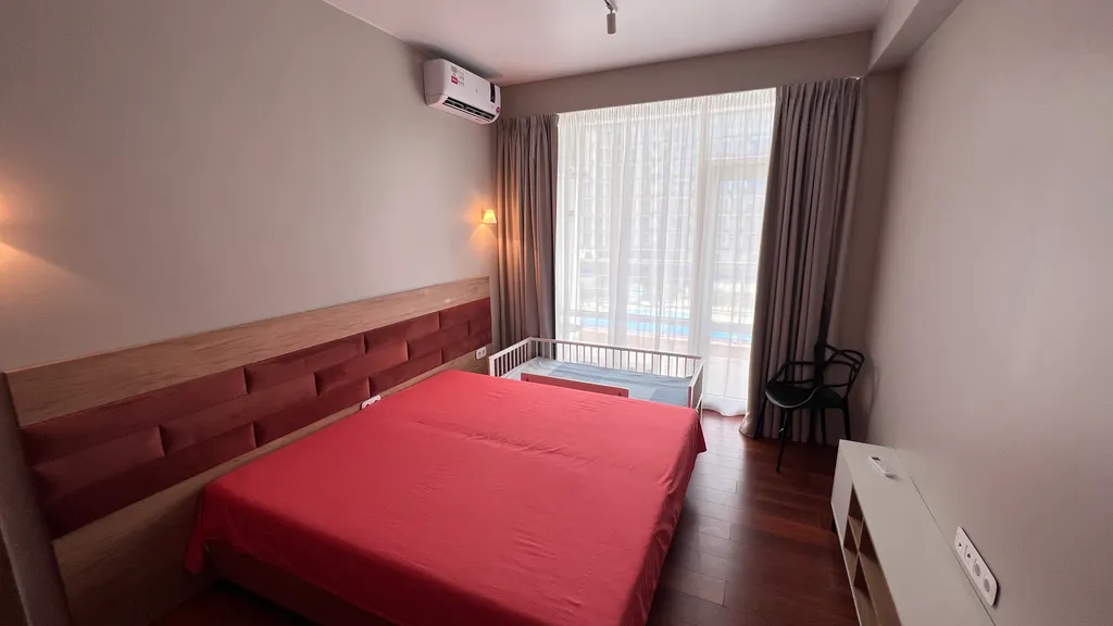 Апартаменты двухкомнатные в пяти минутах ходьбы от моря