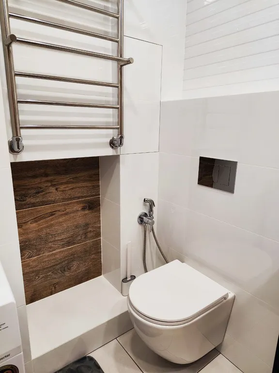 Современная, комфортная квартира-студия в светлых тонах