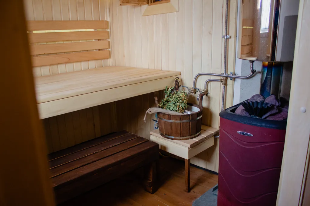 Уютный домик с видом на закат в Марфино