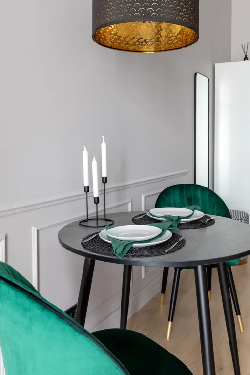 Современная студия с балконом и панорамными окнами у острова Канта