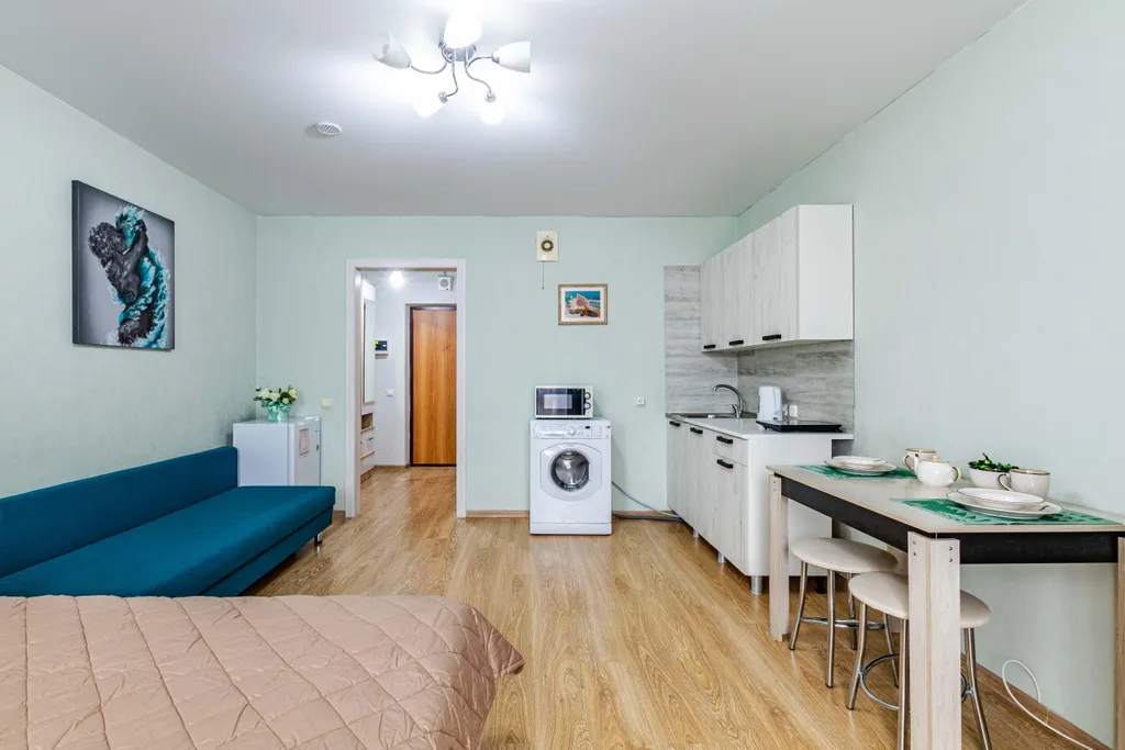 Квартира-студия с балконом