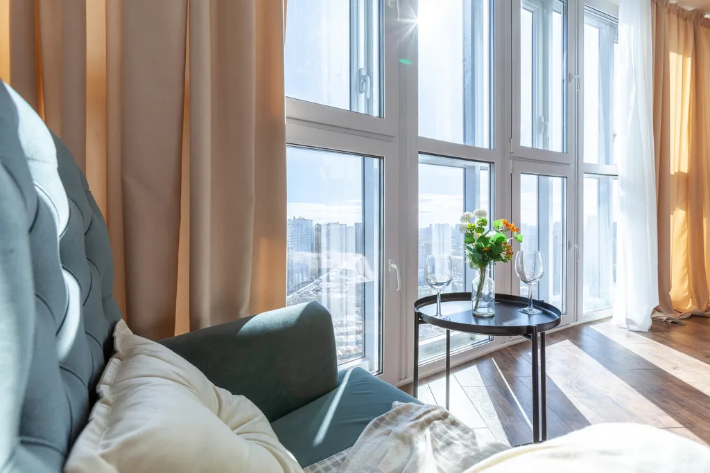 Квартира Квартира Апартамент RentPlaza с панорамным видом на город — Самара