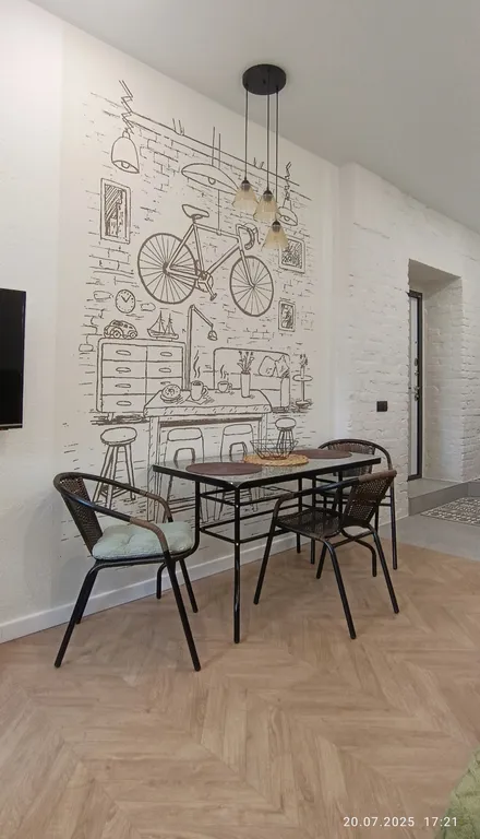 Центр. Атмосферная студия на 4-м этаже для некурящих