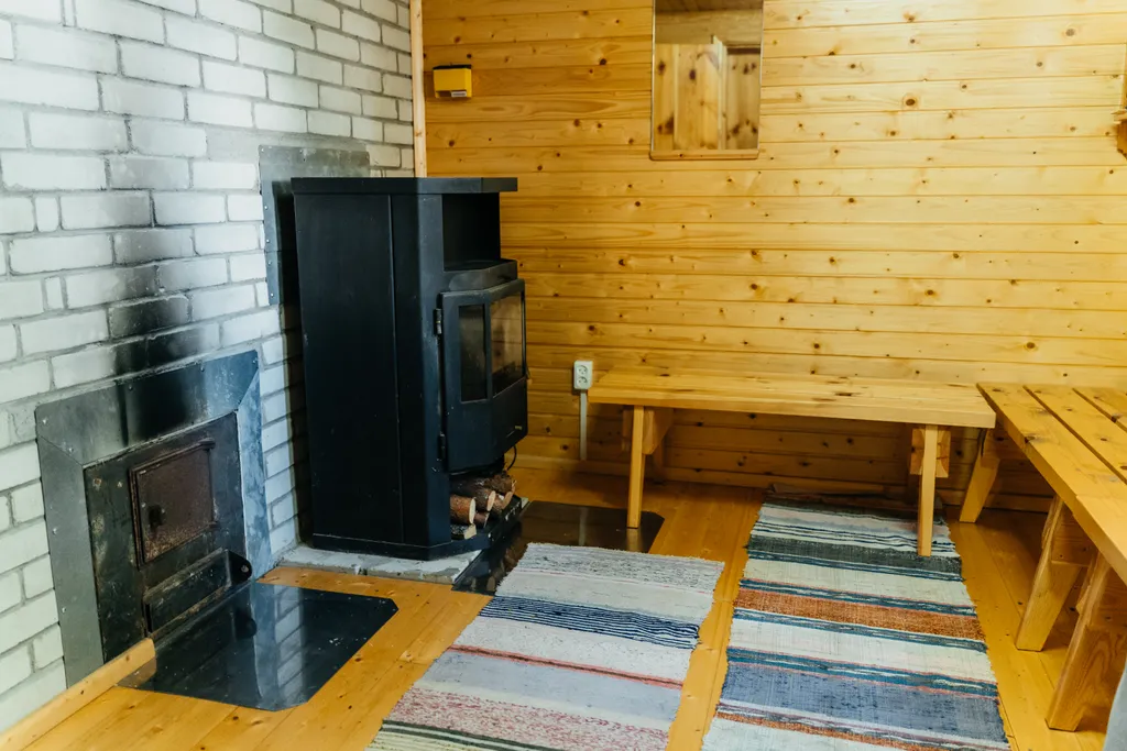 Дом на Сямозере у пляжа