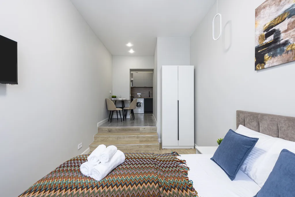 Квартира Квартира Дизайнерская студия у метро — Москва