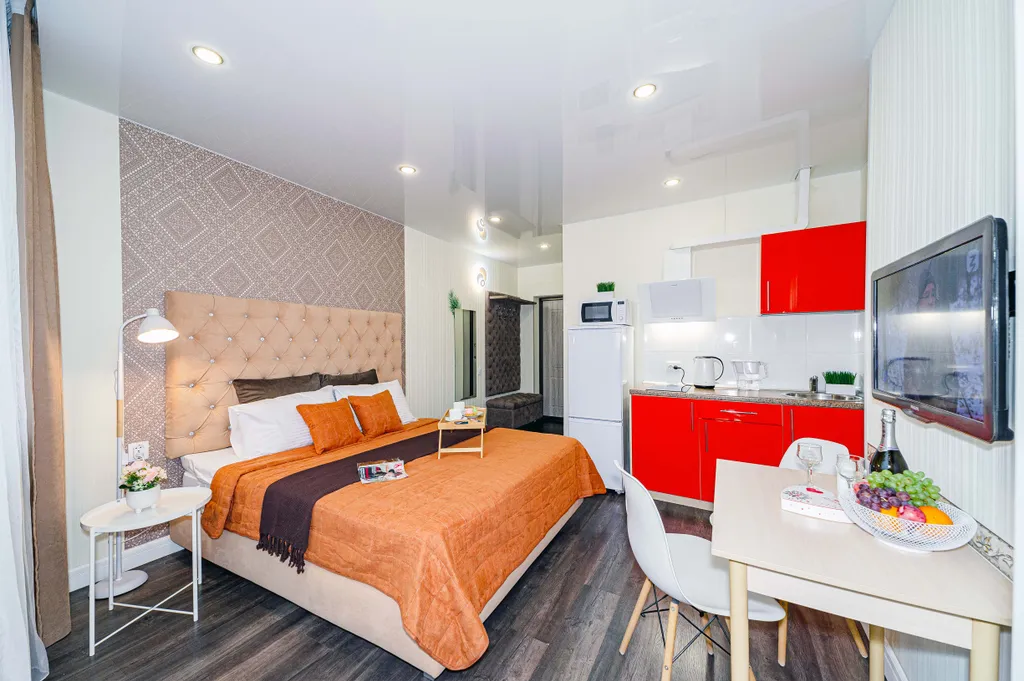 Квартира Удобная локация в самом центре с панорамой на город и арену — аренда посуточно в Екатеринбург