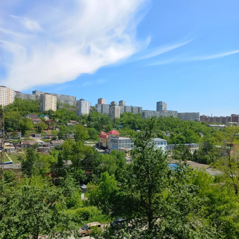 Квартира Уютная 2-комнатная квартира в тихом спальном районе — Владивосток