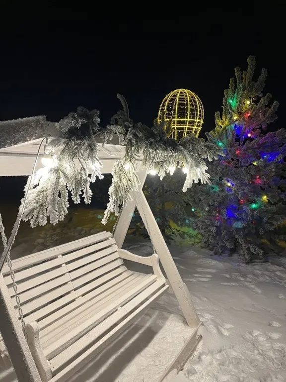 Уютный, современный домик в стиле а-фрейм