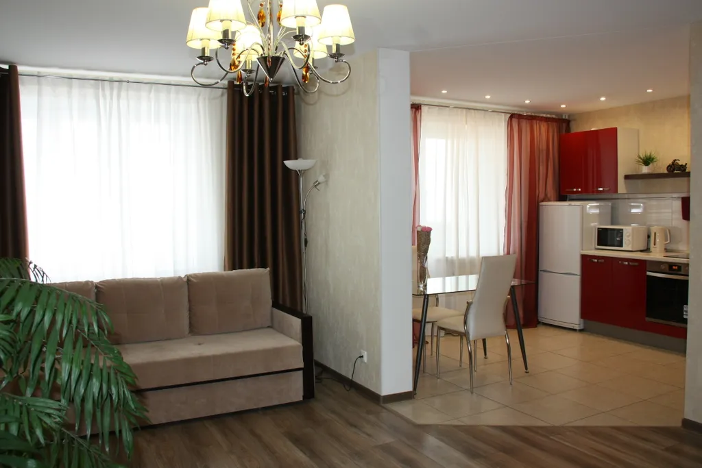 Двухкомнатные апартаменты бизнес-класса в центре