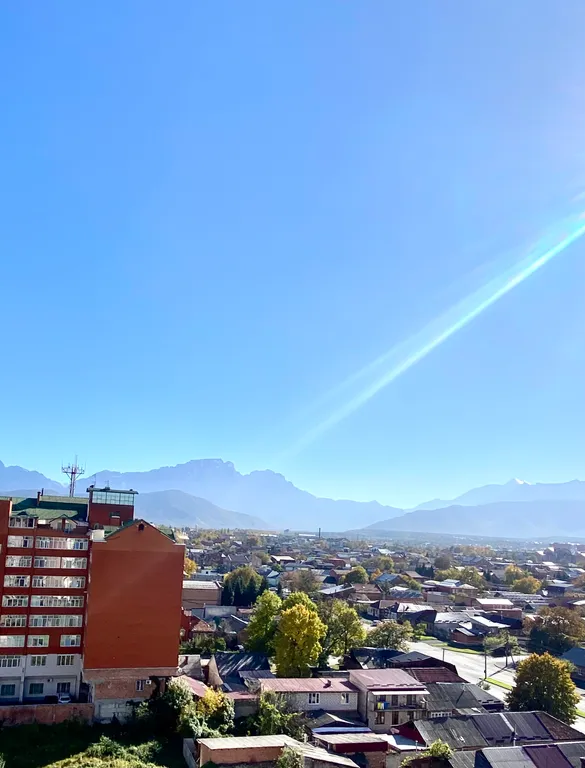 Квартира в центре с видом на горы