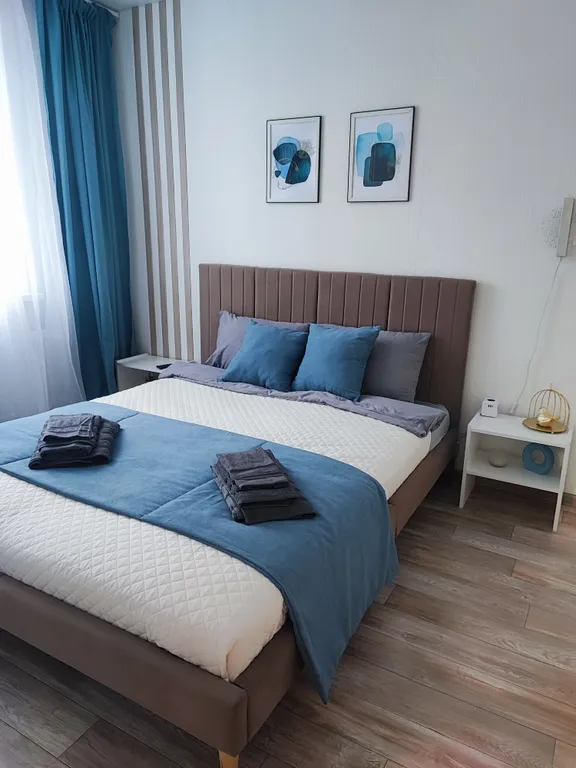 Уютная квартира с новым ремонтом и потрясающим видом