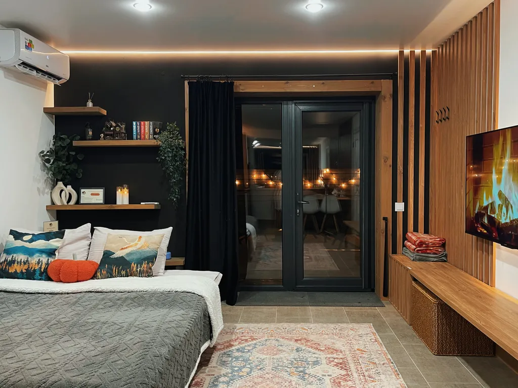 Уютный дом-студия с финской сауной