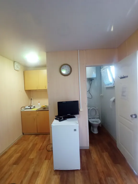 Однокомнатный домик с мини-кухней