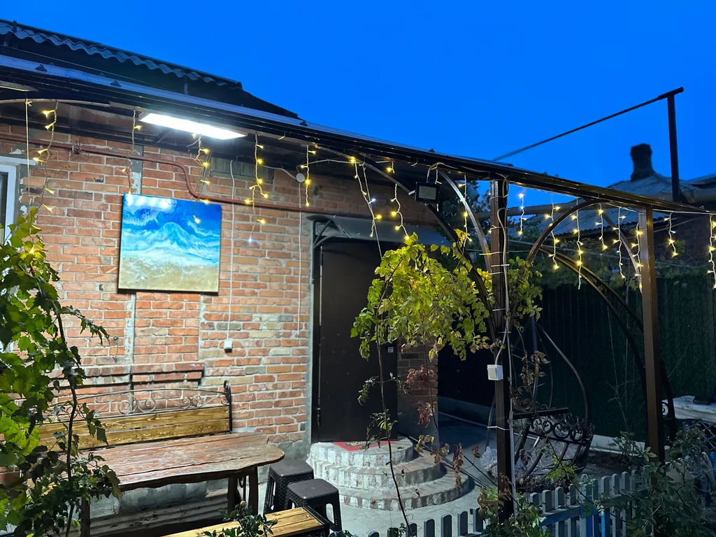 Дом с видом на море, банный чан на дровах