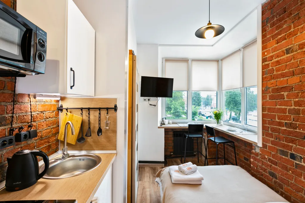 Комфортная студия с удобной планировкой