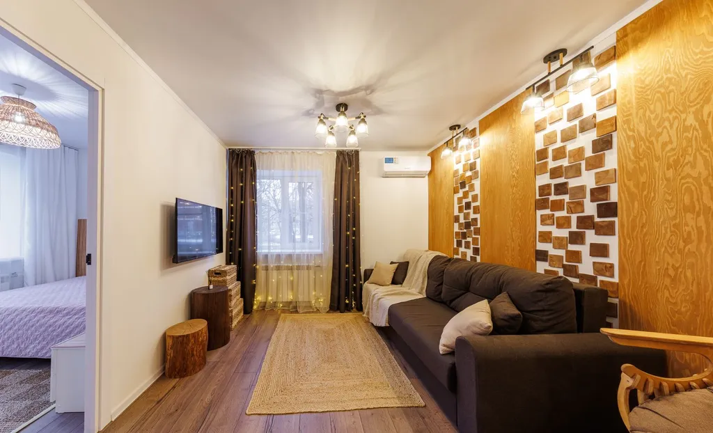 Уникальная квартира в Эко стиле