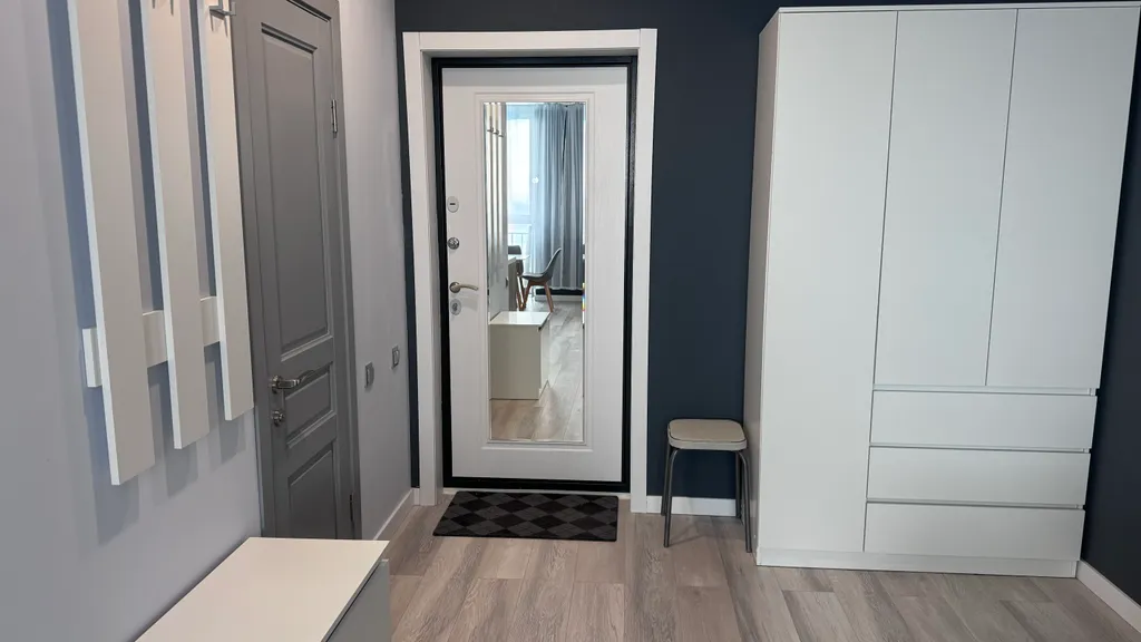 Квартира-студия с видом на город