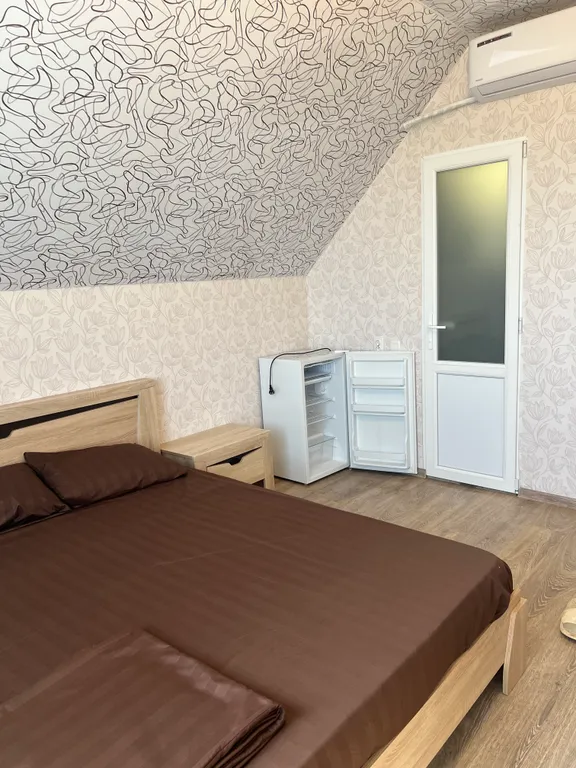 Квартира Квартира Уютный номер на мансарде с видом на моря, 3 этаж 2х местный номер — Судак