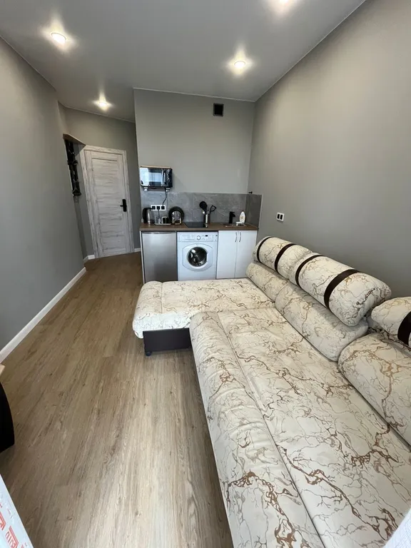 Уютная студия в новом доме с шикарным видом