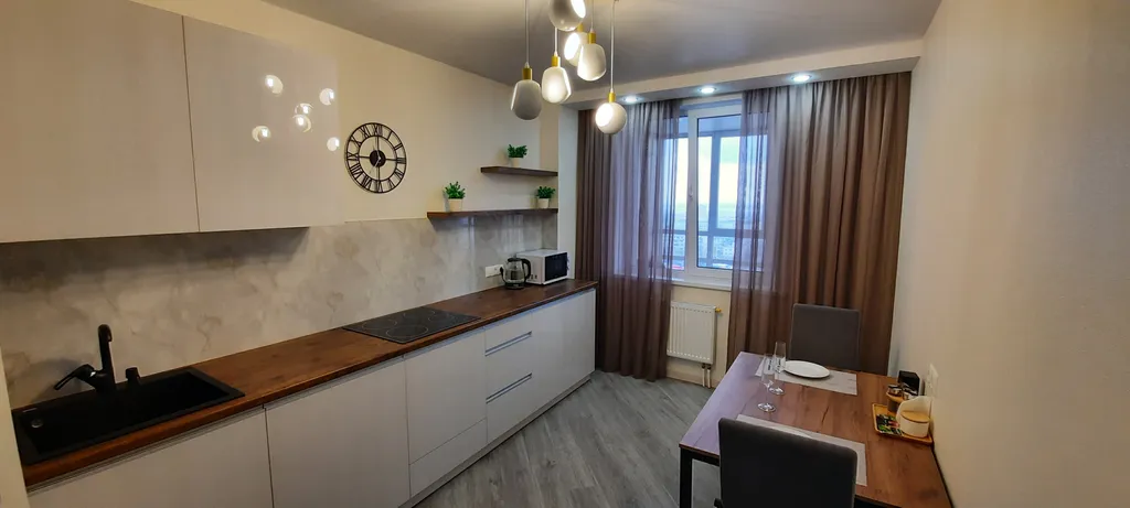 Элитная Квартира Евродвушка с террасой и красивым панорамным видом