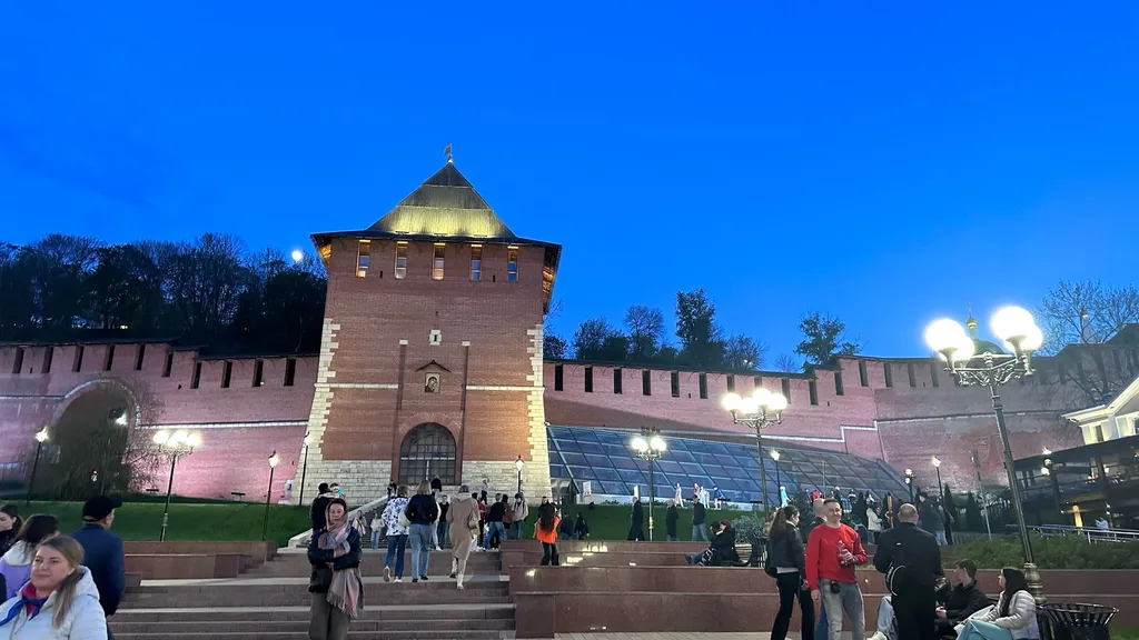 Видовая студия квартира в центре Нижнего Новгорода