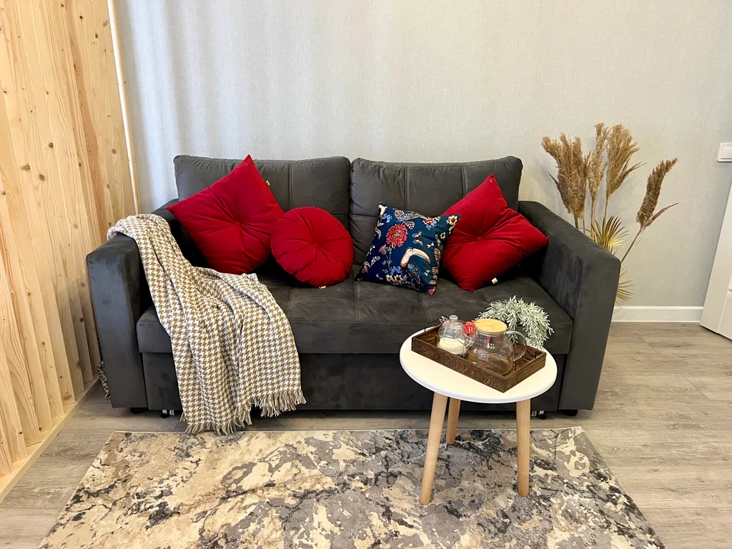 Современная квартира рядом с фонтаном и сквером Героев