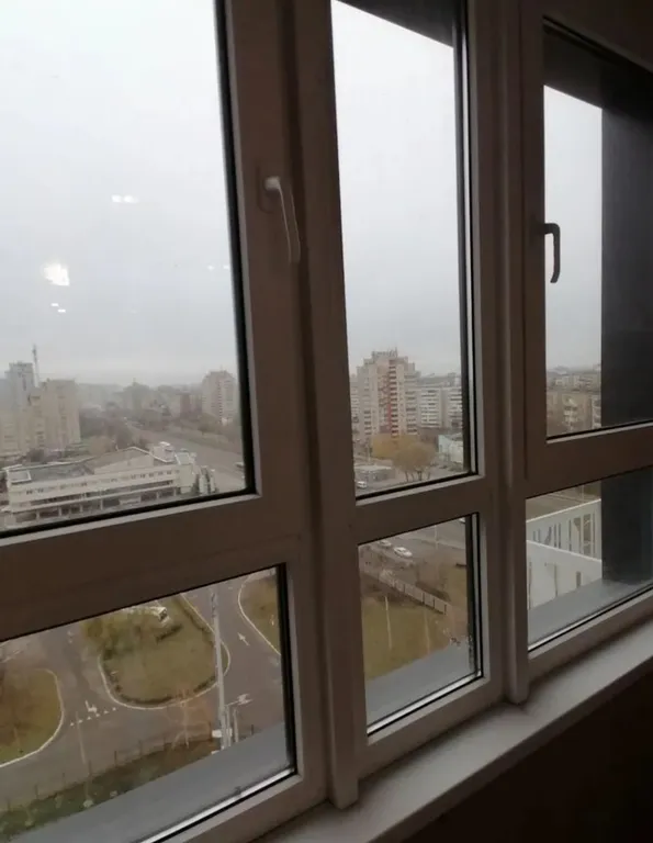 Уютная студия с видом на город