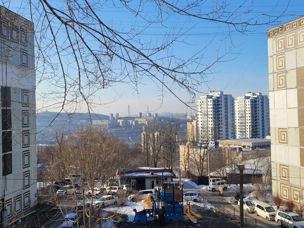 Квартира Квартира Просторная Студия 35 м на 2-4 гостей на Луговой. Выезд в Центр. — Владивосток