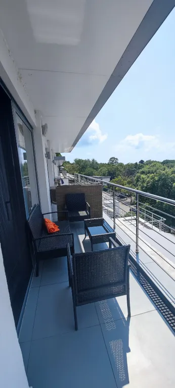 Апартамент Меридиан с террасой и пляжем