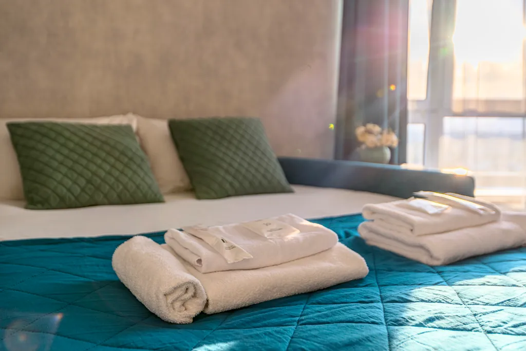 Роскошные апартаменты с видом на Волгу, кондиционер, гостиничный сервис