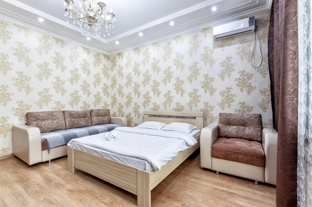 Светлая квартира на проспекте Мангилик Ел