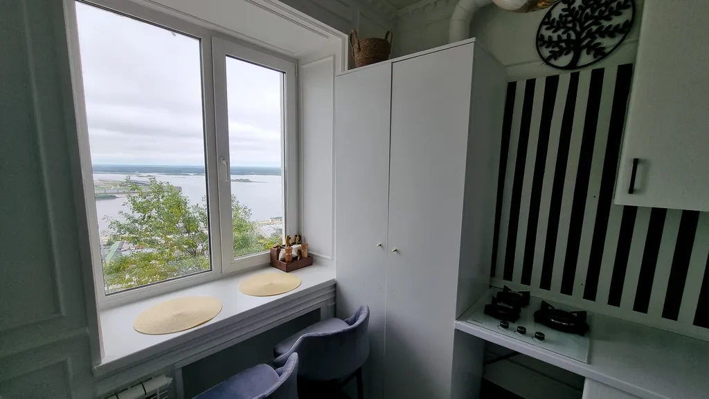 Уютная квартира с прекрасными закатами