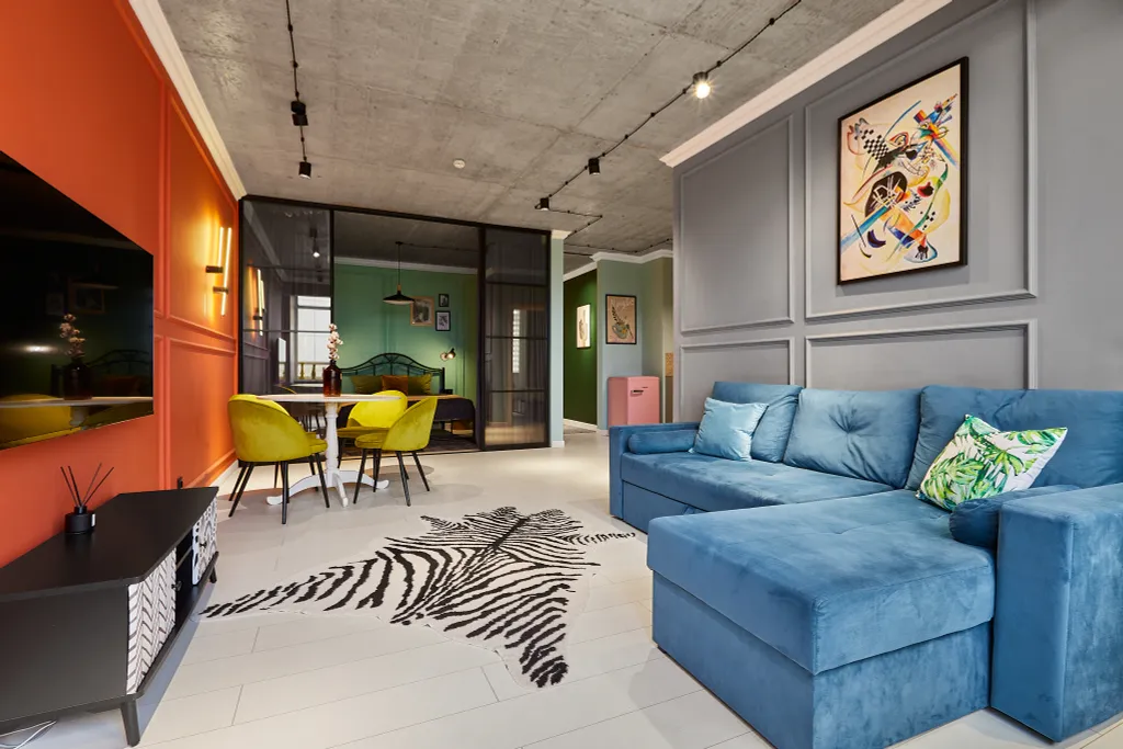 Квартира Дизайнерские апартаменты для 6 гостей — Краснодар