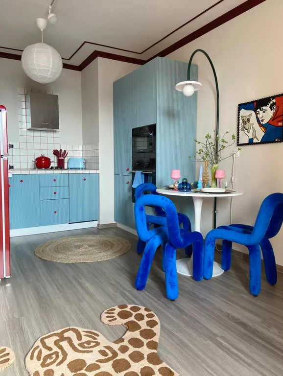 Уникальная и яркая квартира