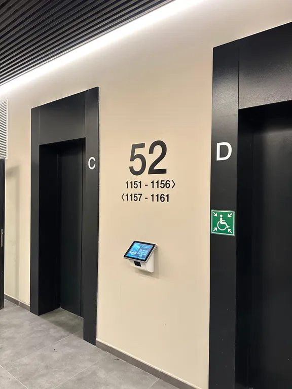 Квартира Квартира с панорамным видов 52 этаж в Afi Tower — Москва